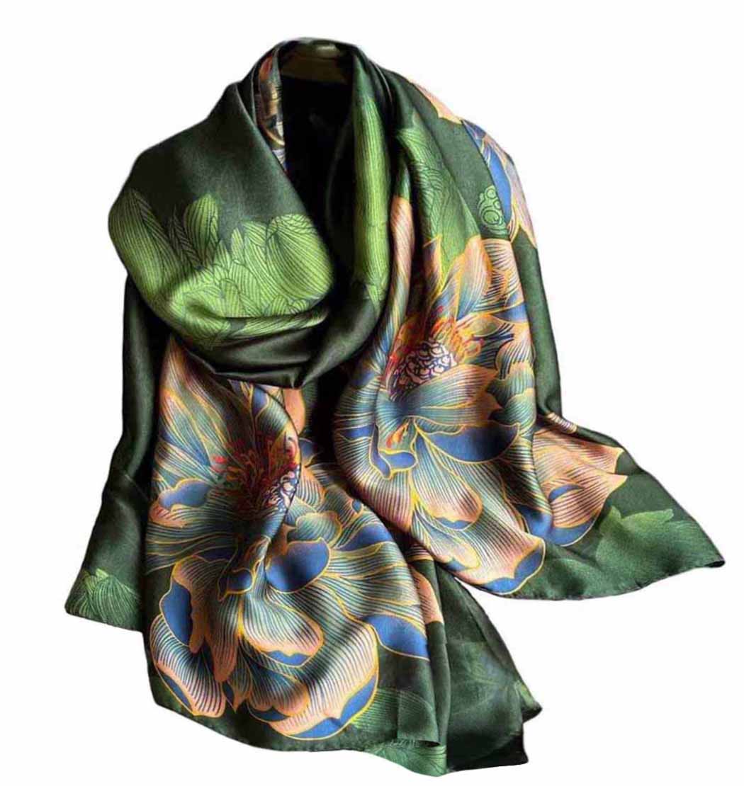 xyueanlo SR-017 Satin Royale Scarf - View 1